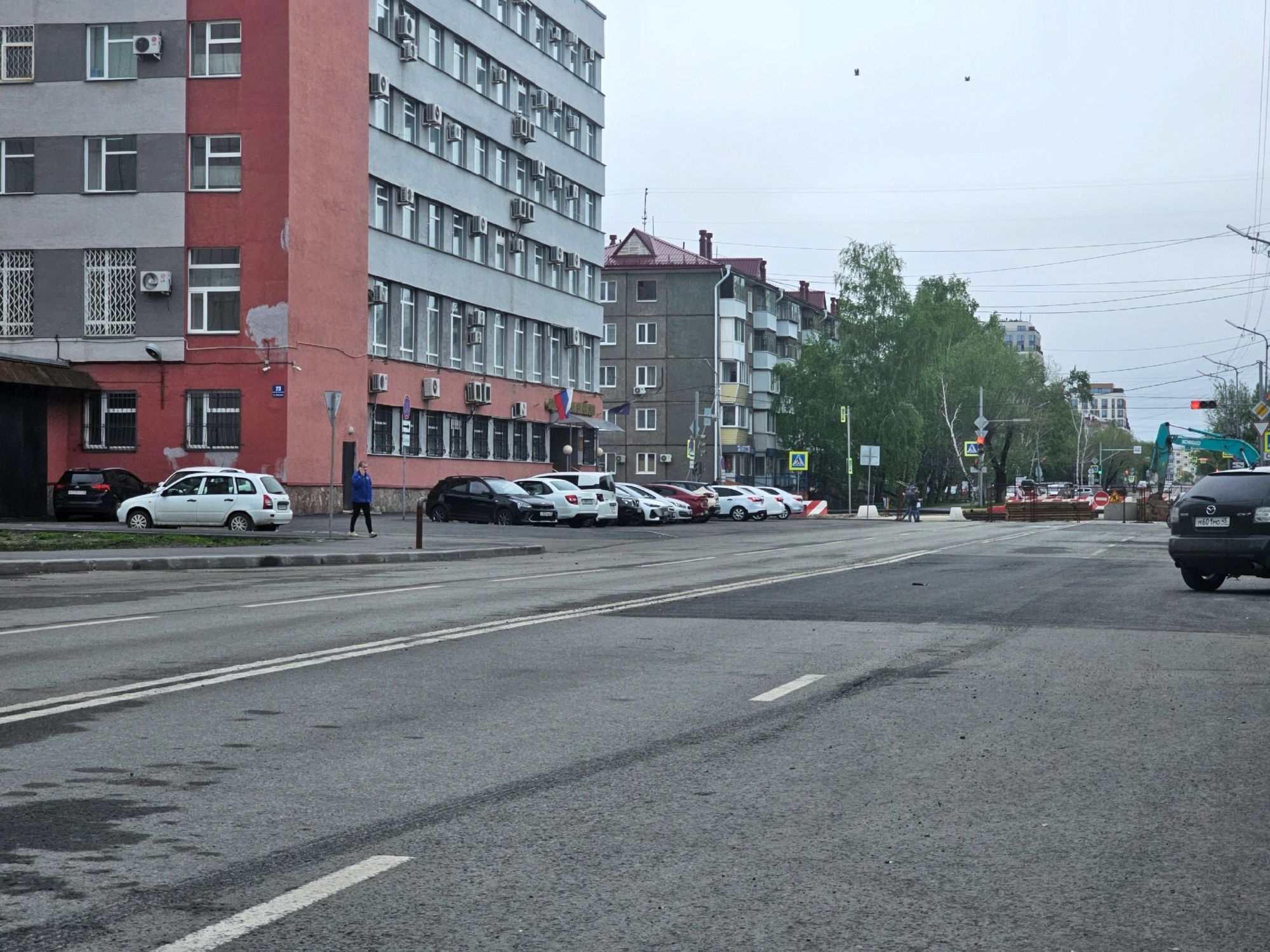 Один участок тепломагистрали по улице Савельева готов к зиме, где еще пройдут испытания до 18 мая