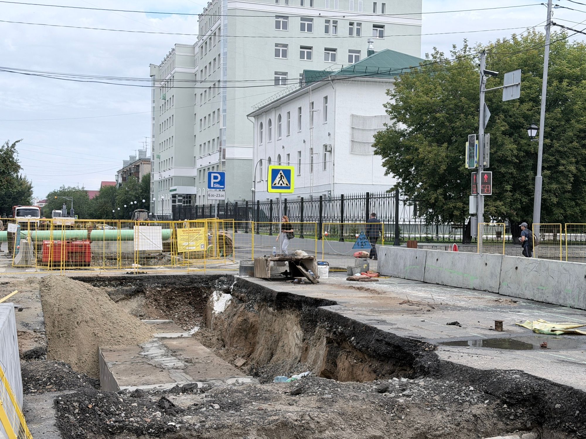 Открыт проезд по улице Гоголя на перекрестке с улицей Кирова