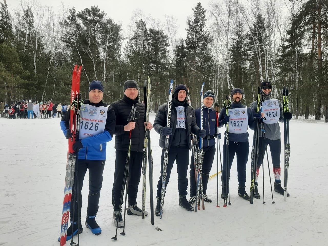 Весну встретили на лыжах