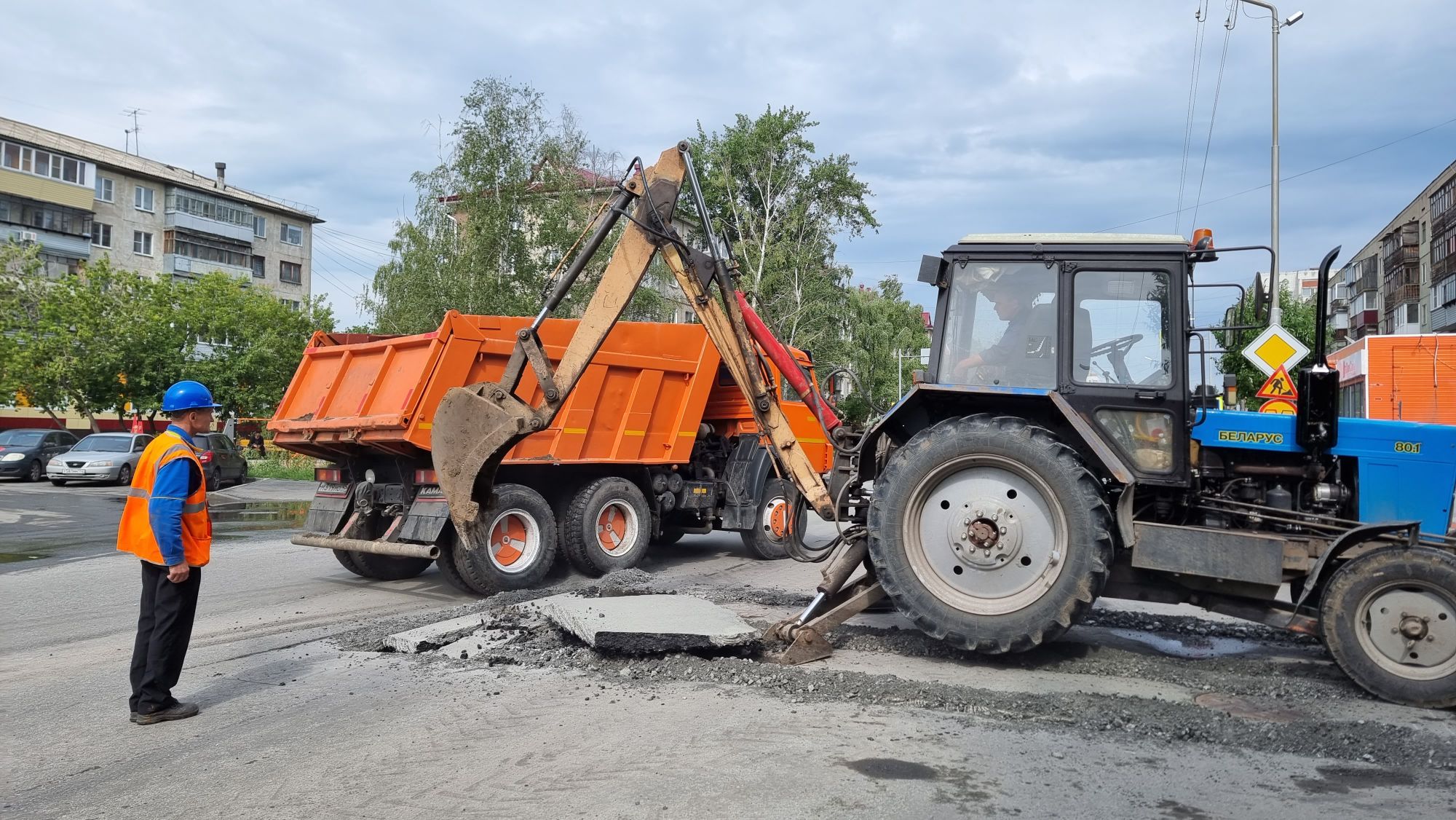 Заполнение тепловых сетей 11 октября