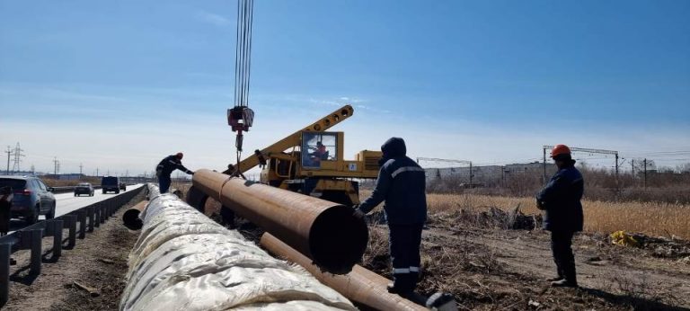 Ночью 21 мая будет перекрыто движение по улице Мостостроителей для проведения гидравлических испытаний тепломагистрали