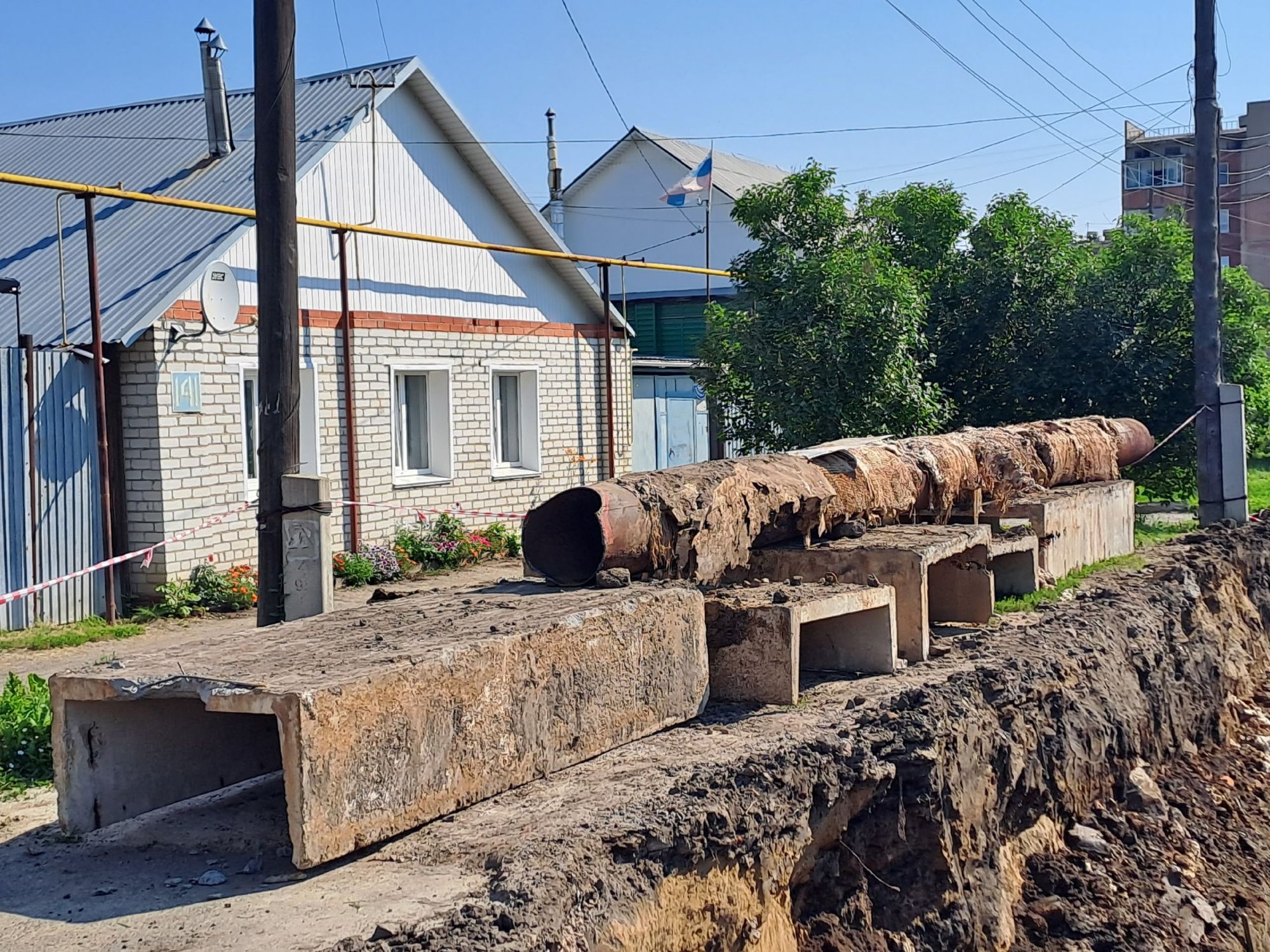 Когда возобновится подача горячей воды в центре города?