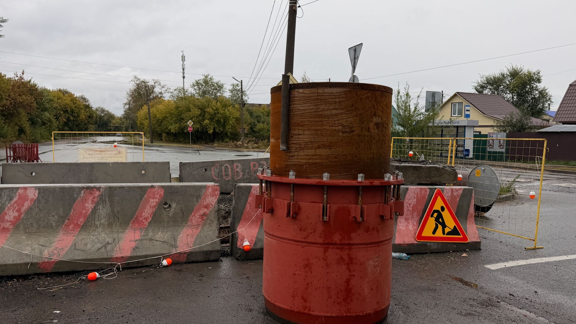 Участок тепломагистрали в Северном районе пройдет проверку повышенным давлением 18 и 19 сентября