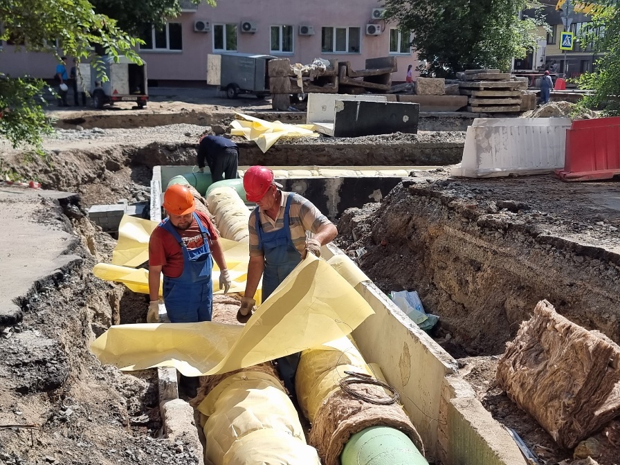 Капитальный ремонт тепловой сети